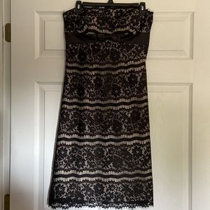 Black Strapless Dress